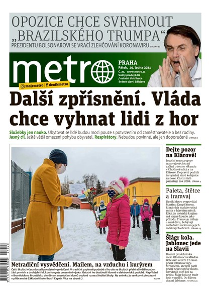E-magazín METRO - 29.1.2021 - MAFRA, a.s.
