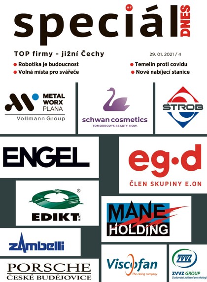 E-magazín Magazín DNES Speciál Jižní Čechy - 29.1.2021 - MAFRA, a.s.