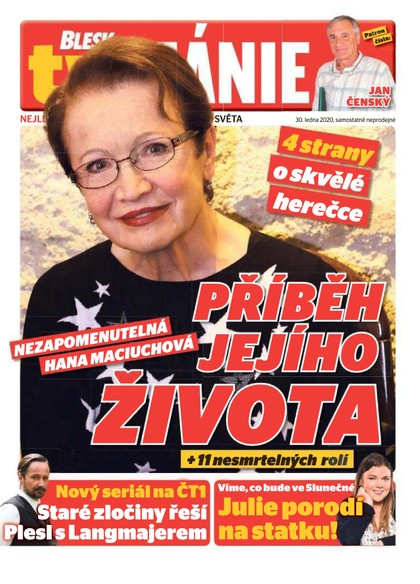 E-magazín Blesk Tv manie - 30.1.2021 - CZECH NEWS CENTER a. s.