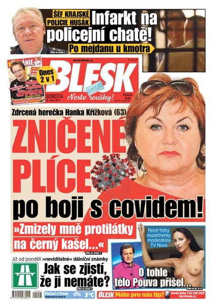 E-magazín Blesk - 30.1.2021 - CZECH NEWS CENTER a. s.