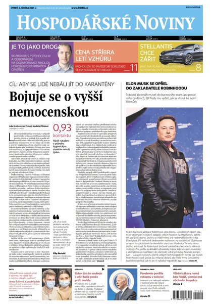 E-magazín HN 022 - 02.02.2021 - Economia, a.s.
