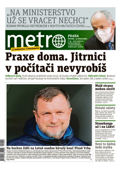 E-magazín METRO - 4.2.2021 - MAFRA, a.s.