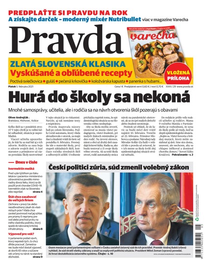 E-magazín Denník Pravda 5. 2. 2021 - OUR MEDIA SR a. s.