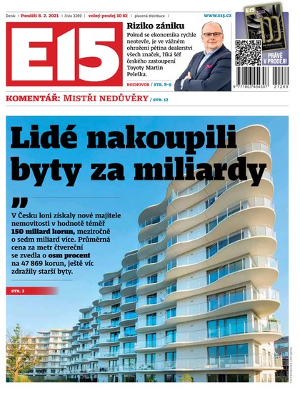 E-magazín E15 - 8.2.2021 - CZECH NEWS CENTER a. s.