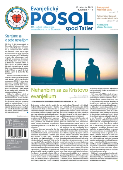 E-magazín Evanjelický POSOL spod Tatier 7-8-2021 - TRANOSCIUS a.s.