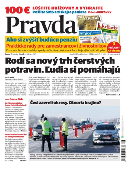 E-magazín Denník Pravda 13. 2. 2021 - OUR MEDIA SR a. s.