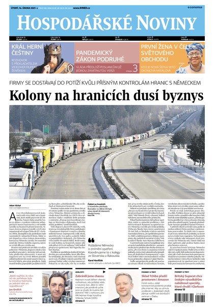 E-magazín HN 032 - 16.2.2021 - Economia, a.s.