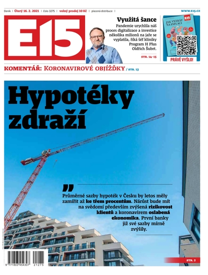 E-magazín E15 - 16.2.2021 - CZECH NEWS CENTER a. s.