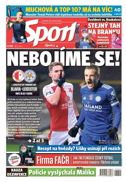 E-magazín Sport - 18.2.2021 - CZECH NEWS CENTER a. s.