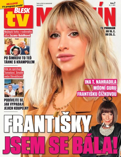 E-magazín Příloha Blesk Tv - 19.2.2021 - CZECH NEWS CENTER a. s.