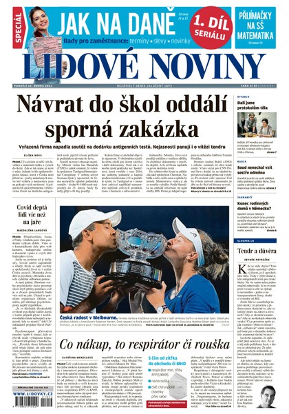 E-magazín LN - 22.2.2021 - MAFRA, a.s.