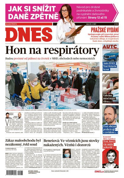 E-magazín MF DNES - 23.2.2021 - MAFRA, a.s.