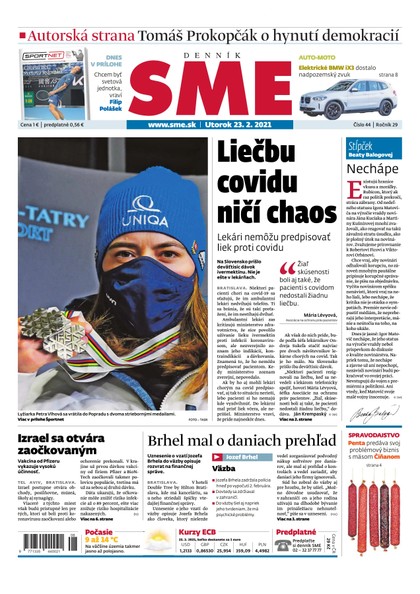 E-magazín SME 23-2-2021 - Petit Press, a.s. 