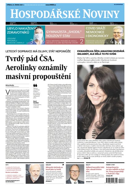 E-magazín HN 038 - 24.02.2021 - Economia, a.s.