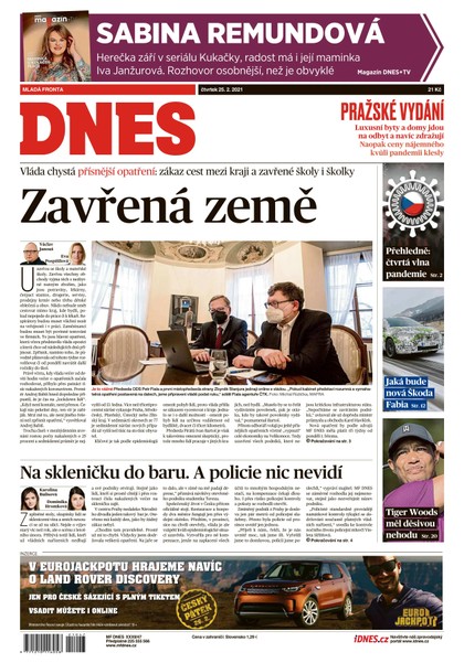 E-magazín MF DNES - 25.2.2021 - MAFRA, a.s.