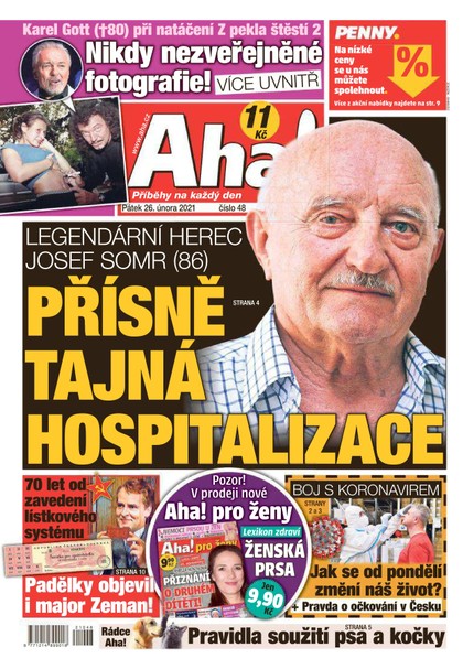 E-magazín AHA! - 26.2.2021 - CZECH NEWS CENTER a. s.