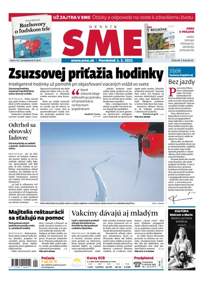 E-magazín SME 1-3-2021 - Petit Press, a.s. 