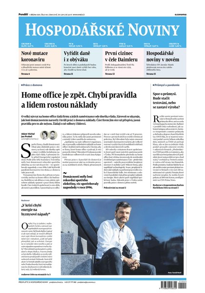 E-magazín HN 041 - 1.3.2021 - Economia, a.s.