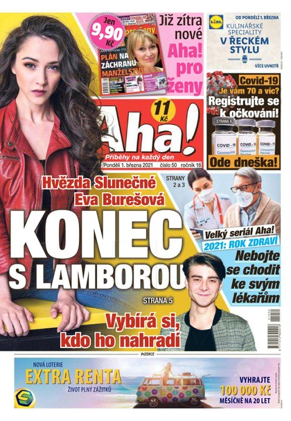 E-magazín AHA! - 1.3.2021 - CZECH NEWS CENTER a. s.