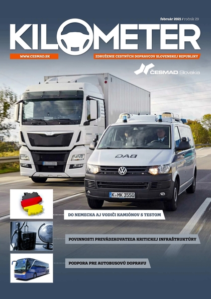 E-magazín Kilometer 022021 - ČESMAD Slovakia
