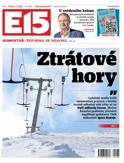 E-magazín E15 - 2.3.2021 - CZECH NEWS CENTER a. s.