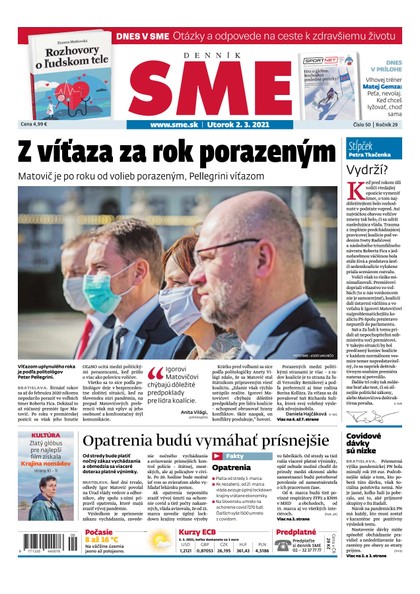 E-magazín SME 2-3-2021 - Petit Press, a.s. 