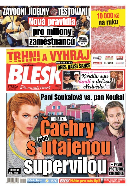 E-magazín Blesk - 3.3.2021 - CZECH NEWS CENTER a. s.