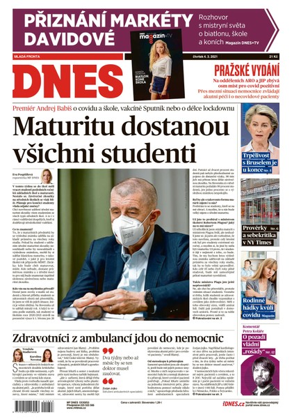 E-magazín MF DNES - 4.3.2021 - MAFRA, a.s.