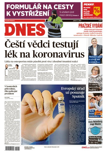 E-magazín MF DNES - 5.3.2021 - MAFRA, a.s.