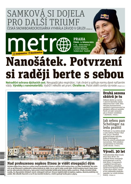 E-magazín METRO - 5.3.2021 - MAFRA, a.s.