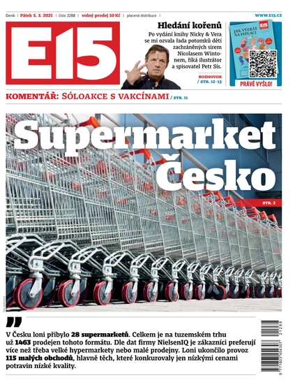 E-magazín E15 - 5.3.2021 - CZECH NEWS CENTER a. s.