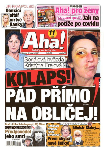 E-magazín AHA! - 6.3.2021 - CZECH NEWS CENTER a. s.