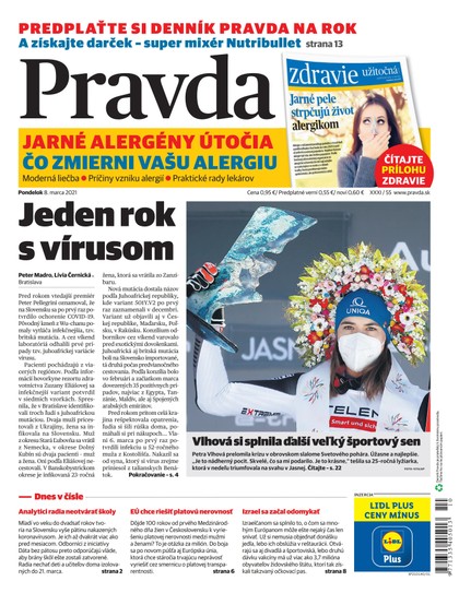 E-magazín Denník Pravda 8. 3. 2021 - OUR MEDIA SR a. s.