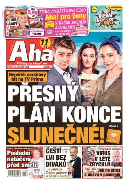 E-magazín AHA! - 8.3.2021 - CZECH NEWS CENTER a. s.