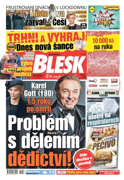 E-magazín Blesk - 8.3.2021 - CZECH NEWS CENTER a. s.