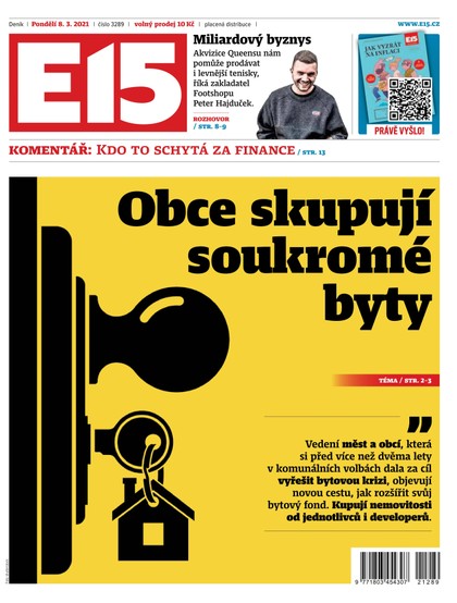 E-magazín E15 - 8.3.2021 - CZECH NEWS CENTER a. s.