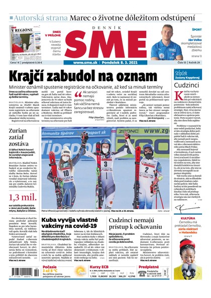E-magazín SME 8-3-2021 - Petit Press, a.s. 