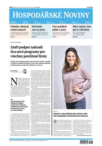 E-magazín HN 047 - 9.3.2021 - Economia, a.s.