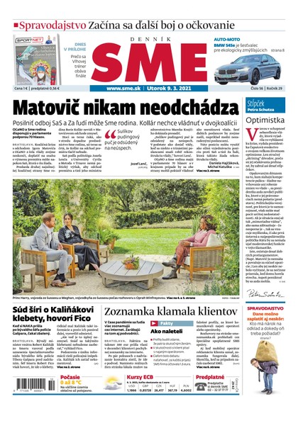 E-magazín SME 9-3-2021 - Petit Press, a.s. 