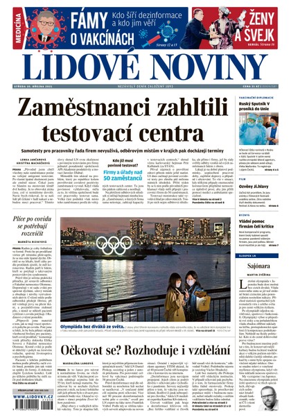 E-magazín LN - 10.3.2021 - MAFRA, a.s.