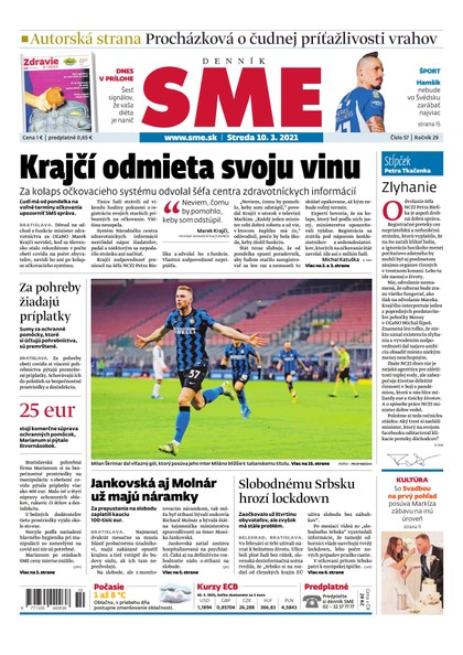 E-magazín SME10-3-2021 - Petit Press, a.s. 