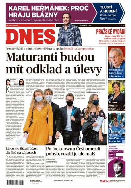 E-magazín MF DNES - 11.3.2021 - MAFRA, a.s.