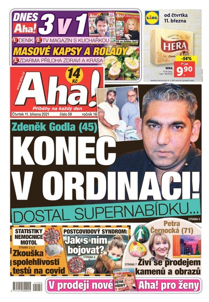 E-magazín AHA! - 11.3.2021 - CZECH NEWS CENTER a. s.