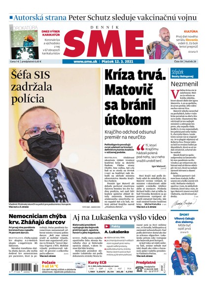 E-magazín SME 12-3-2021 - Petit Press, a.s. 