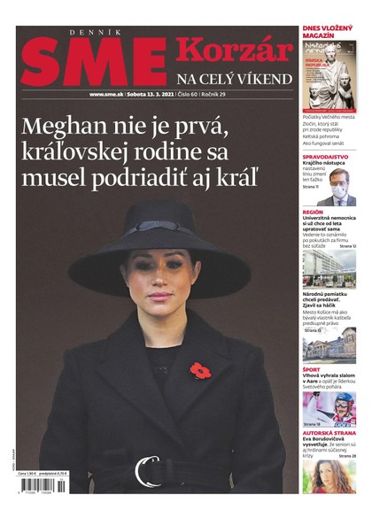 E-magazín SME 13-3-2021 - Petit Press, a.s. 