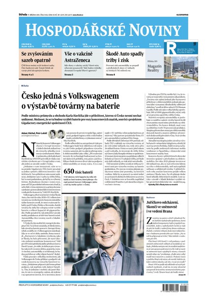 E-magazín HN 053 - 17.3.2021 - Economia, a.s.