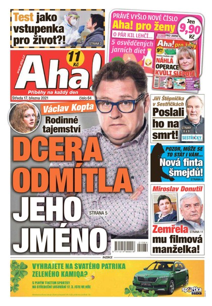 E-magazín AHA! - 17.3.2021 - CZECH NEWS CENTER a. s.