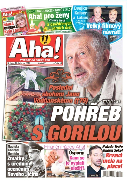 E-magazín AHA! - 20.3.2021 - CZECH NEWS CENTER a. s.