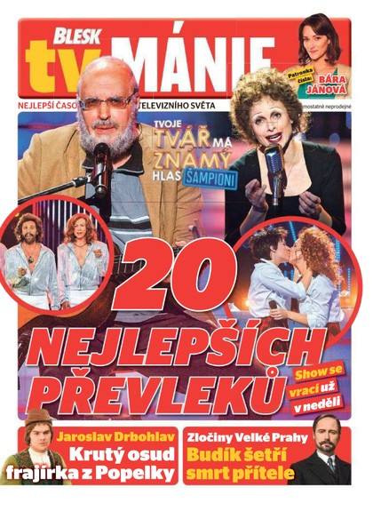 E-magazín Blesk Tv manie - 20.3.2021 - CZECH NEWS CENTER a. s.