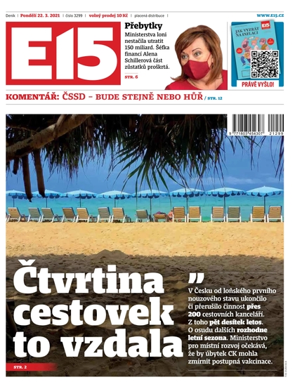 E-magazín E15 - 22.3.2021 - CZECH NEWS CENTER a. s.